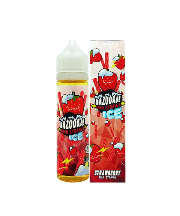 Strawberry Ice Sour Straws by Bazooka Sour Straws ...