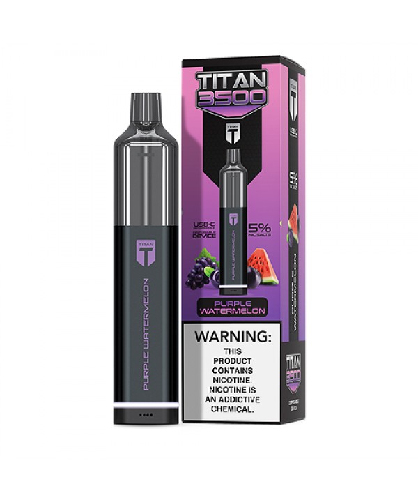 Purple Watermelon Disposable Pod (3500 Puffs) by T...