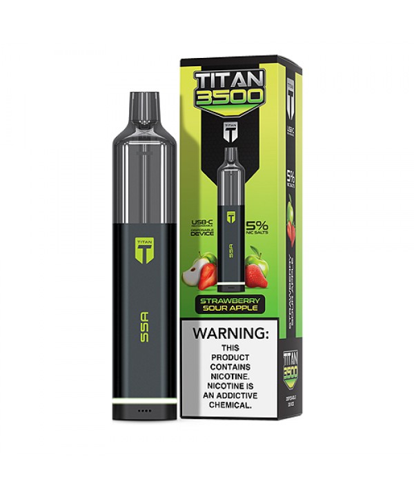 Strawberry Sour Apple Disposable Pod (3500 Puffs) ...