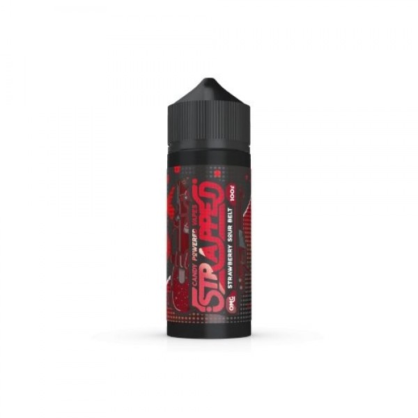 Strapped E Liquid Strawberry Sour Belt 100ml Short...