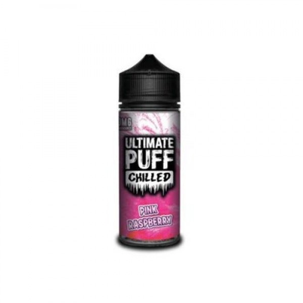 Ultimate Puff Chilled Pink Raspberry 100ml Shortfi...