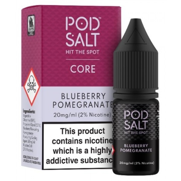 Blueberry Pomegranate Nicotine Salt E-Liquid - Pod...