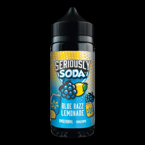 Seriously Soda Blue Razz Lemonade 100ml by Doozy V...